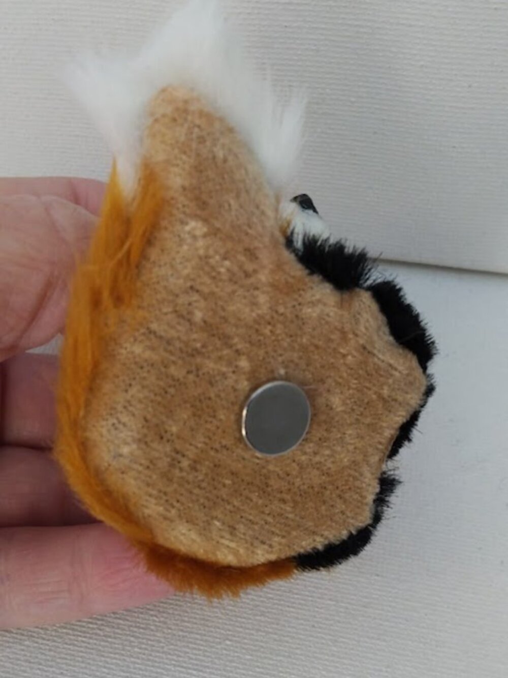 Bath and Body Works Magnet Candle Topper Furry Fox Whimsical Discontinued - Picture 5 of 6
